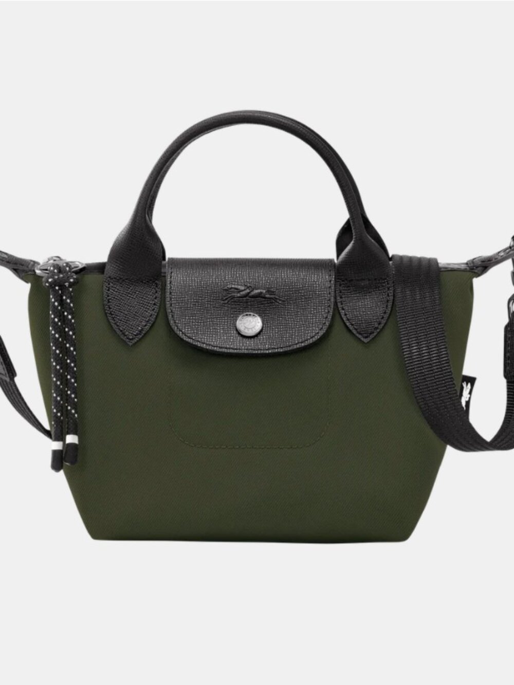 NWOT Longchamp Le Pliage Energy XS Crossbody Tote - Khaki